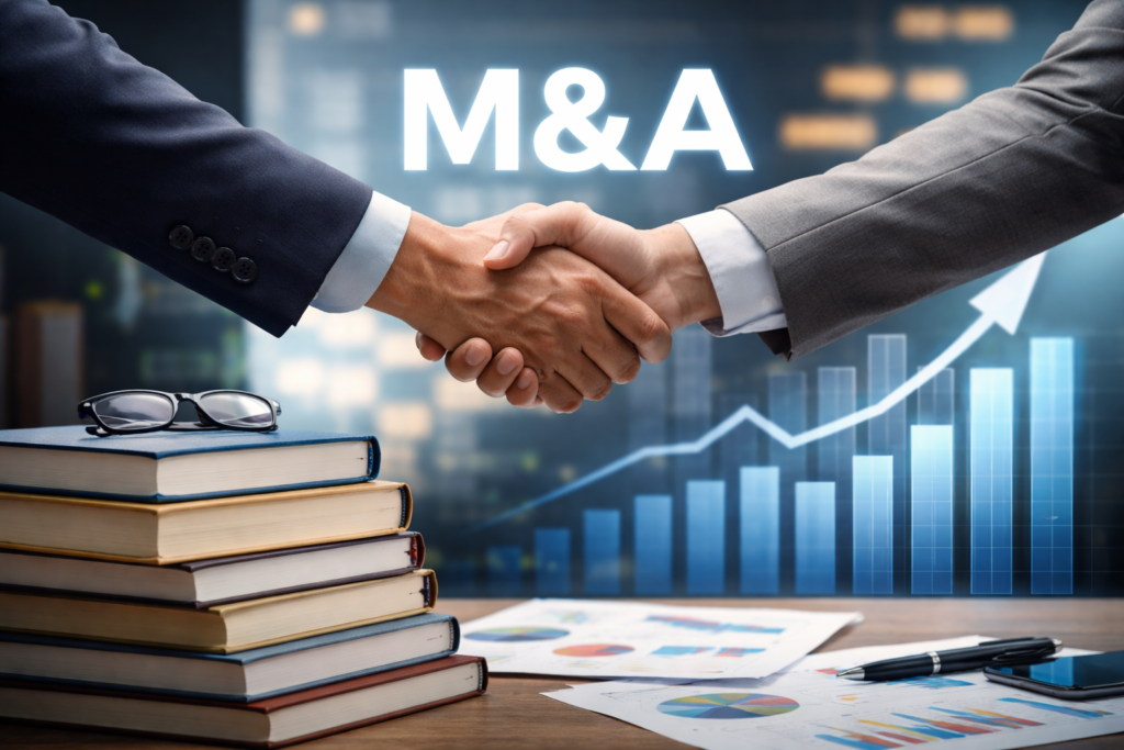 Εξαγορές και συγχωνεύσεις στην παγκόσμια αγορά βιβλίου.